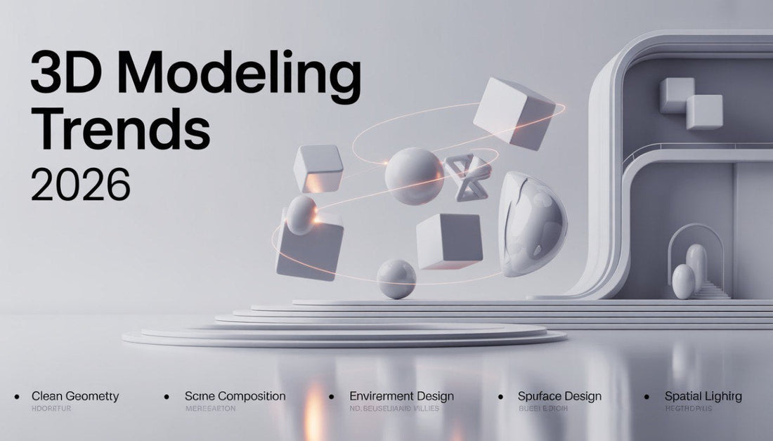 10 3D Modeling Trends in 2026
